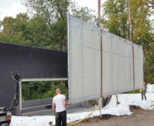 Pose vitrage baie des tigres - Zoo d'Amiens